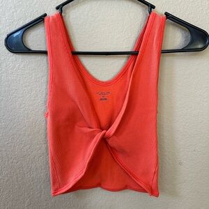 Urban Outfitters Ribbed Twist Tank Reversible